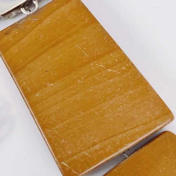 Signed Jay King Turquoise Jasper Sterling Silver Pendant Multistrand Necklace - Picture 8 of 13